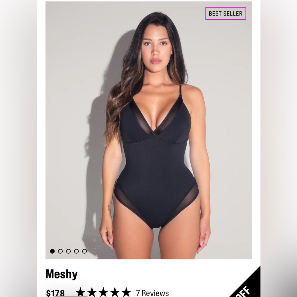 Sexy Black Swimsuit: TA3 Meshy